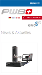 Mobile Screenshot of evoset.com